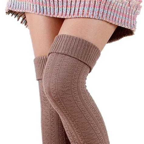 womens over the knee socks|knee socks over tights.